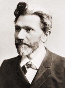 अगस्त बेबेल का पोर्ट्रेट (1840-1913), जर्मन राजनीतिज्ञ द्वारा अज्ञात कलाकार