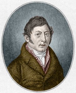 अगस्त क्लिंगमैन का पोर्ट्रेट (1777-1831), जर्मन नाटककार। द्वारा अज्ञात कलाकार