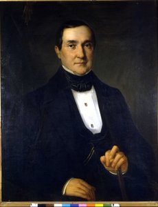 स्काला के पहले निदेशक बार्टोलोमो मेरेली (1793-1879) का पोर्ट्रेट। उन्नीसवीं सदी की अनाम पेंटिंग। द्वारा अज्ञात कलाकार