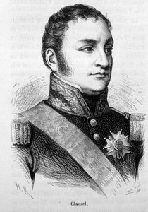 बर्ट्रेंड क्लॉसेल (या क्लॉज़ेल) का पोर्ट्रेट (1772 - 1842)। एच. मार्टिन द्वारा "हिस्टोइरे डी फ्रांस" में 19वीं शताब्दी के अंत का उत्कीर्णन। द्वारा अज्ञात कलाकार