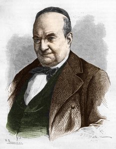 चार्ल्स ऑगस्टिन सैंट बेउवे (1804 - 1869) (सैंटे-बेउवे), लेखक, पत्रकार और साहित्यिक आलोचक का पोर्ट्रेट। द्वारा अज्ञात कलाकार