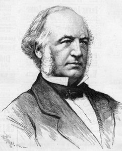 चार्ल्स बर्जरॉन (1808-1883) का पोर्ट्रेट फ्रांसीसी इंजीनियर, पेरिस के तरीकों के परिवर्तन के महान शिल्पकार, "ले मोंडे इलस्ट्रे 1885" में। द्वारा अज्ञात कलाकार
