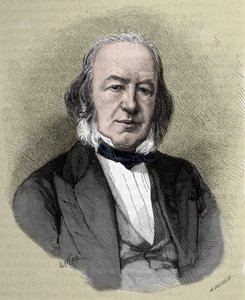 क्लाउड बर्नार्ड का पोर्ट्रेट (1813 - 1878) फ्रांसीसी शरीर विज्ञानी। द्वारा अज्ञात कलाकार