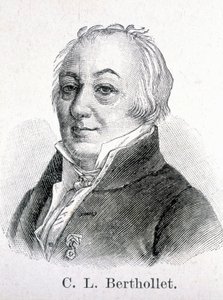 क्लाउड लुई कॉम्टे बर्थोलेट (1748 - 1822) का पोर्ट्रेट फ्रांसीसी रसायनज्ञ। द्वारा अज्ञात कलाकार