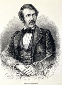 डेविड लिविंगस्टोन का पोर्ट्रेट, स्कॉटिश मिशनरी (1813-1873) द्वारा अज्ञात कलाकार