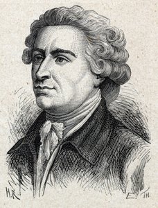एडमंड बर्क का पोर्ट्रेट (1729-1797), आयरिश राजनीतिज्ञ और दार्शनिक। द्वारा अज्ञात कलाकार