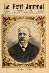 यूजीन टर्पिन का पोर्ट्रेट (1848-1927), विस्फोटकों में विशेषज्ञता रखने वाला रसायनज्ञ द्वारा अज्ञात कलाकार