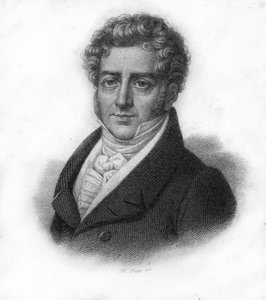 फ्रांकोइस एड्रियन बोइल्डियू (1775 - 1834) का पोर्ट्रेट, फ्रांसीसी संगीतकार, 19 वीं शताब्दी का उत्कीर्णन द्वारा अज्ञात कलाकार