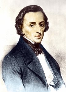 फ्रेडरिक चोपिन का पोर्ट्रेट (1810-1849), पोलिश संगीतकार। द्वारा अज्ञात कलाकार