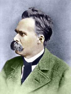 फ्रेडरिक नीत्शे का पोर्ट्रेट (1844-1900)। द्वारा अज्ञात कलाकार