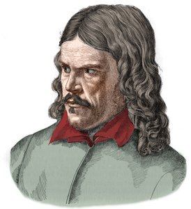 फ्रेडरिक रूकर्ट कवि और जर्मन ओरिएंटलिस्ट अनुवादक (1788-1866) का पोर्ट्रेट। द्वारा अज्ञात कलाकार