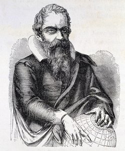 गैलीलियो गैलीली का चित्र गैलीलियो (1564 - 1642) का चित्र, 19वीं शताब्दी का उत्कीर्णन। द्वारा अज्ञात कलाकार