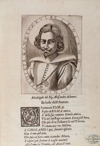 Gerolamo Fantini का पोर्ट्रेट (तुरही बजाना सीखने के लिए उनकी विधि का शीर्षक पृष्ठ द्वारा अज्ञात कलाकार