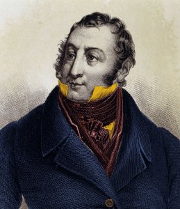 जिओआचिनो रॉसिनी (1792-1868) का पोर्ट्रेट, 19वीं सदी को उकेरा गया है। द्वारा अज्ञात कलाकार