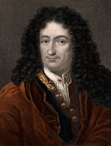 गॉटफ्रीड विल्हेम लिबनिज़ (1646-1716) का पोर्ट्रेट जर्मन दार्शनिक और गणितज्ञ - विलियम लिबनिट्ज़ (1646-1716) जर्मन दार्शनिक और गणितज्ञ द्वारा अज्ञात कलाकार