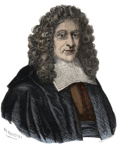 गुइल्यूम एम्फ्रे का पोर्ट्रेट, चौलियू का अब्बे (1639 -1720) फ्रांसीसी स्वतंत्रता कवि द्वारा अज्ञात कलाकार