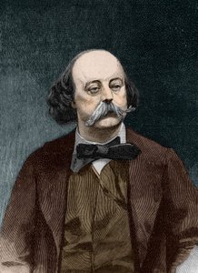 गुस्ताव फ्लेबर्ट का पोर्ट्रेट (1821 - 1880) द्वारा अज्ञात कलाकार