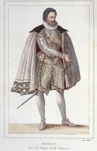 हेनरी चतुर्थ (1553-1610) का पोर्ट्रेट, फ्रांस का राजा 1830 का उत्कीर्णन द्वारा अज्ञात कलाकार