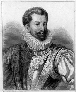 लोरेन के हेनरी I का पोर्ट्रेट, तीसरा ड्यूक ऑफ गुइज़, डिट ले बालफ्रे (1550 - 1588) - लवली द्वारा "हिस्टोइरे डेस फ़्रैंकैस" में, उत्कीर्णन, एनडी। द्वारा अज्ञात कलाकार