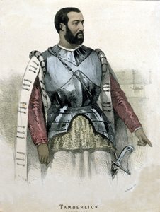ओटेलो में इटालियन टेनर एनरिको टैम्बरलिक (1820 - 1869) का पोर्ट्रेट द्वारा Gioacchino Rossini द्वारा अज्ञात कलाकार