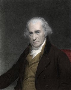 जेम्स वाट (1736-1819), स्कॉटिश आविष्कारक और मैकेनिक का पोर्ट्रेट - जेम्स वाट, स्कॉटिश इंजीनियर द्वारा अज्ञात कलाकार