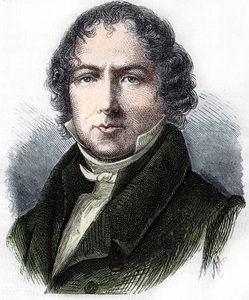 जीन-बैप्टिस्ट बायोट का पोर्ट्रेट (1744 - 1862), फ्रांसीसी रसायनज्ञ। द्वारा अज्ञात कलाकार