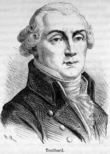 जीन बैप्टिस्ट ट्रेइलहार्ड का पोर्ट्रेट (1742-1810), फ्रांसीसी राजनीतिज्ञ। द्वारा अज्ञात कलाकार