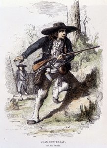 1793 में लोअर मेन में विद्रोह के नेता, जीन कोटेरेउ का चित्र, जीन चौआन (1757-1794) - उत्कीर्णन द्वारा अज्ञात कलाकार