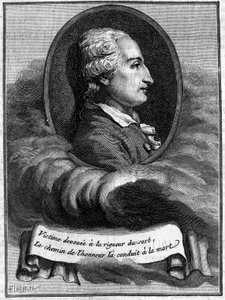 जीन फ्रेंकोइस पिलाट्रे डी रोजियर (1757-1785), फ्रांसीसी भौतिक विज्ञानी और एरोनॉट (पहला गुब्बारा यात्री) का पोर्ट्रेट। (समय के एक उत्कीर्णन से)। "" प्रकृति में उत्कीर्णन: विज्ञान और कला और उद्योग के लिए उनके अनुप्रयोगों की समीक्षा "" 25  द्वारा अज्ञात कलाकार