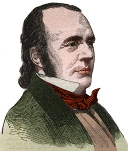 जीन लुई रोडोलफे अगासिज़ (1807-1873), अमेरिकी प्रकृतिवादी का पोर्ट्रेट। द्वारा अज्ञात कलाकार