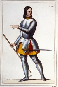 जोन ऑफ आर्क (1412-1431) का पोर्ट्रेट, 1830 . की फ्रांसीसी नायिका उत्कीर्णन द्वारा अज्ञात कलाकार