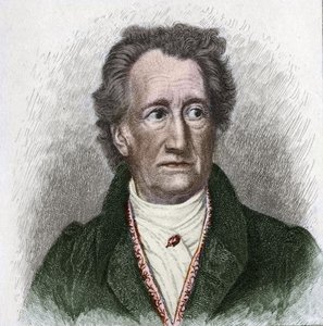 जोहान वोल्फगैंग गोएथे का पोर्ट्रेट (1749 - 1832), जर्मन लेखक द्वारा अज्ञात कलाकार