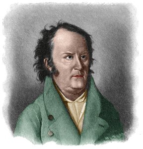 जोहान लुडविग टाईक (1773-1853) का पोर्ट्रेट जर्मन कवि और लेखक रोमांटिक शैली। द्वारा अज्ञात कलाकार