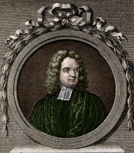 जोनाथन स्विफ्ट का पोर्ट्रेट। आयरिश लेखक (1667 से 1745)। द्वारा अज्ञात कलाकार