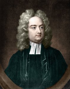 जोनाथन स्विफ्ट का पोर्ट्रेट। आयरिश लेखक (1667 से 1745)। द्वारा अज्ञात कलाकार