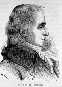 लॉरेंट लेकोइंट्रे का पोर्ट्रेट डिट लेकोइंट्रे डी वर्साय (1742-1805), फ्रांसीसी राजनीतिज्ञ। द्वारा अज्ञात कलाकार