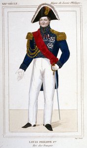 लुई का पोर्ट्रेट - फिलिप I (1773 - 1850), फ्रांसीसी राजा। द्वारा अज्ञात कलाकार