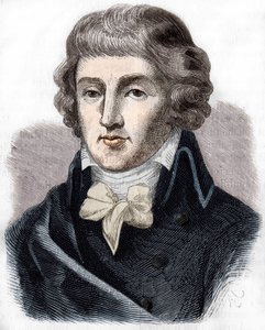 लुई एंटोनी सेंट का पोर्ट्रेट - जस्ट (सेंट-जस्ट) (1767-1794), फ्रांसीसी राजनीतिज्ञ। द्वारा अज्ञात कलाकार