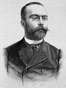 लुई बार्थो का पोर्ट्रेट (1862 - 1934)। एच. मार्टिन द्वारा "हिस्टोइरे डी फ्रांस" में 19वीं शताब्दी के अंत का उत्कीर्णन। द्वारा अज्ञात कलाकार