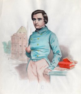 लुई ब्लैंक का पोर्ट्रेट (1811 - 1882), फ्रांसीसी राजनीतिज्ञ और इतिहासकार। 19वीं सदी की नक्काशी। निजी संग्रह। द्वारा अज्ञात कलाकार