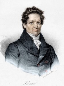 लुई जैक्स थेनार्ड का पोर्ट्रेट (1777 - 1857), फ्रांसीसी रसायनज्ञ। द्वारा अज्ञात कलाकार