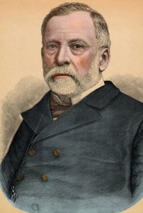 लुई पाश्चर का पोर्ट्रेट (1822-1895), फ्रांसीसी रसायनज्ञ और जीवविज्ञानी। द्वारा अज्ञात कलाकार