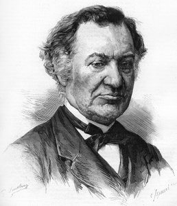 लुई वेइलॉट (1813-1883) का पोर्ट्रेट, फ्रांसीसी पत्रकार और लेखक। द्वारा अज्ञात कलाकार