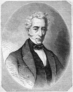मार्टिनेज डे ला रोजा का पोर्ट्रेट, फ्रांसिस्को (1787-1862), स्पेनिश राजनीतिज्ञ और लेखक। द्वारा अज्ञात कलाकार