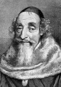 पेरिस संसद में अटॉर्नी जनरल मैथ्यू मोल (1584 - 1656) का पोर्ट्रेट। द्वारा अज्ञात कलाकार