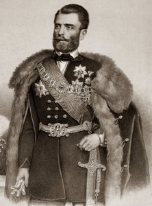 मिशेल III ओब्रेनोविक का पोर्ट्रेट 1823-1868 सर्बिया के राजकुमार - मिहैलो ओब्रेनोविक III सर्बिया के राजकुमार द्वारा अज्ञात कलाकार