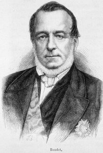 पॉल बौडेट का पोर्ट्रेट (1800-1877), फ्रांसीसी राजनीतिज्ञ। द्वारा अज्ञात कलाकार