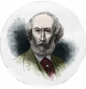 पॉल डी मुसेट का पोर्ट्रेट, फ्रेंच मैन ऑफ लेटर्स (1804-1880)। द्वारा अज्ञात कलाकार