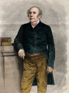 पियरे एंटोनी (पियरे-एंटोनी) बेरीर (1790-1868) (बेरीर जूनियर), फ्रांसीसी वकील और राजनीतिज्ञ का पोर्ट्रेट। "ब्रह्मांड शानदार" में उत्कीर्णन द्वारा अज्ञात कलाकार