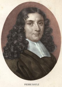 पियरे बेले का पोर्ट्रेट फ्रांसीसी दार्शनिक और लेखक (1647-1706) द्वारा अज्ञात कलाकार